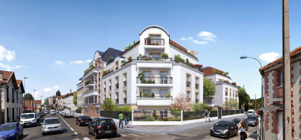 Ensemble immobilier logements & commerce — Le Blanc-Mesnil