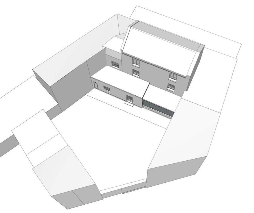 Extension sur jardin d'une maison individuelle — Saint-Germain-en-Laye