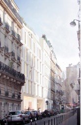 Foyer de jeunes travailleurs reconstruit à Paris 17e — vue 2