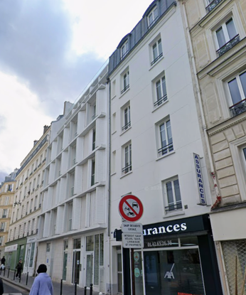 Foyer de jeunes travailleurs reconstruit à Paris 17e — vue 4