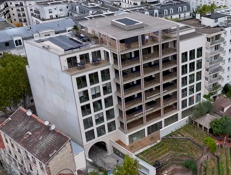 Renforcement de structure de bureaux à Issy-les-Moulineaux — vue 2