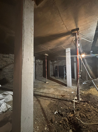 Reprise de plancher de caves en immeuble haussmannien — Paris - vue 3