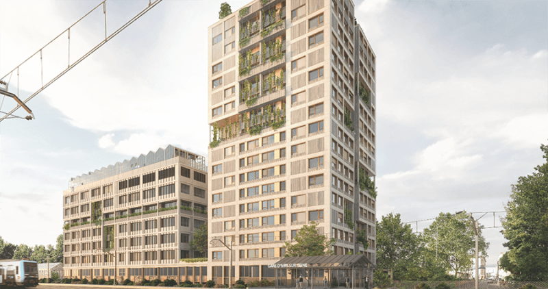 Tour résidentielle R+17 — Ivry-sur-Seine
